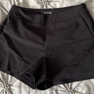 Express High Waist Black Women's Shorts Size 0